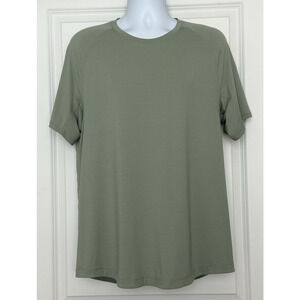 Lululemon LICENSE TO TRAIN Short-Sleeve Shirt XL Palm Court Green Activewear